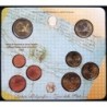 Italie - Plaquette BU - 2007 - 1 cent à 2 euros