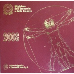 Italie - Coffret BU - 2008 - 1 cent à 2 euros