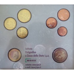 Italie - Coffret BU - 2008 - 1 cent à 2 euros