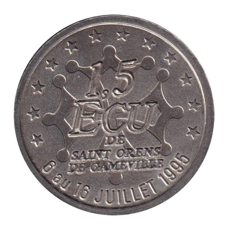 SAINT ORENS DE GAMEVILLE - 1,5 ecu des villes - 1995 - Etat : SPL SAINT ORENS DE GAMEVILLE - 1,5 ecu des villes - 1995 - Etat : SPL