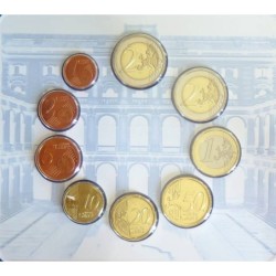 Italie - Coffret BU - 2010 - 1 cent à 2 euros + 2 euros commémo.