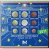 Italie - Coffret BU - 2011 - 1 cent à 2 euros + 2 euros commémo.