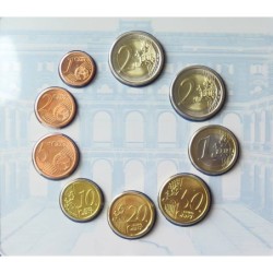 Italie - Coffret BU - 2011 - 1 cent à 2 euros + 2 euros commémo.