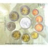 Italie - Coffret BU - 2012 - 1 cent à 2 euros + 2 euros commémo. + 5 euros