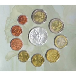Italie - Coffret BU - 2012 - 1 cent à 2 euros + 2 euros commémo. + 5 euros