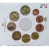 Italie - Coffret BU - 2014 - 1 cent à 2 euros + 2 euros commémo.