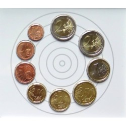 Italie - Coffret BU - 2014 - 1 cent à 2 euros + 2 euros commémo.