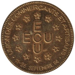 SAINT PRIEST - 2 ecu des villes - 1994 - Etat : SUP