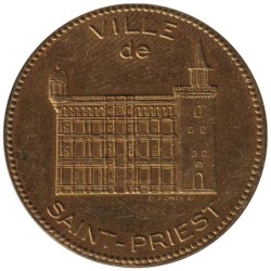 SAINT PRIEST - 2 ecu des villes - 1994 - Etat : SUP