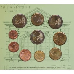Luxembourg - Coffret BU - 2009 - 1 cent à 2 euros + 2 euros commémo