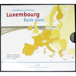 Luxembourg - Coffret BU - 2010 - 1 cent à 2 euros + 2 euros commémo.