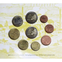 Luxembourg - Coffret BU - 2010 - 1 cent à 2 euros + 2 euros commémo.