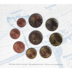 Luxembourg - Coffret BU - 2005 - 1 cent à 2 euros + 2 euros commémo.
