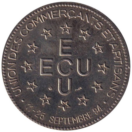 SAINT PRIEST - 2 ecu des villes - 1994 - Etat : SUP