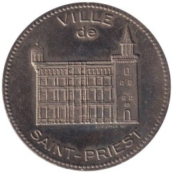 SAINT PRIEST - 2 ecu des villes - 1994 - Etat : SUP