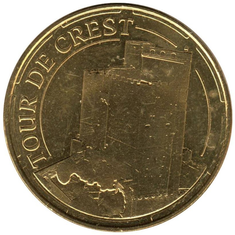 26-1762 - Tour de Crest - Vue aérienne - 2014