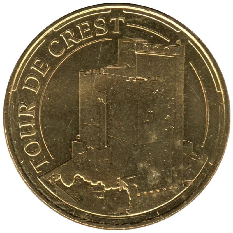 26-1762 - Tour de Crest - Vue aérienne - 2014