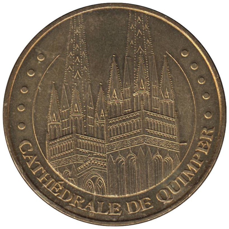 29-1050 - Cathédrale de Quimper - Les flèches - 2010