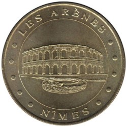 30-0093 - Nîmes - Les arènes - Face cerclée - 2001