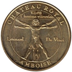 37-0118 - Château d'Amboise - L'homme vitruvien - 2007