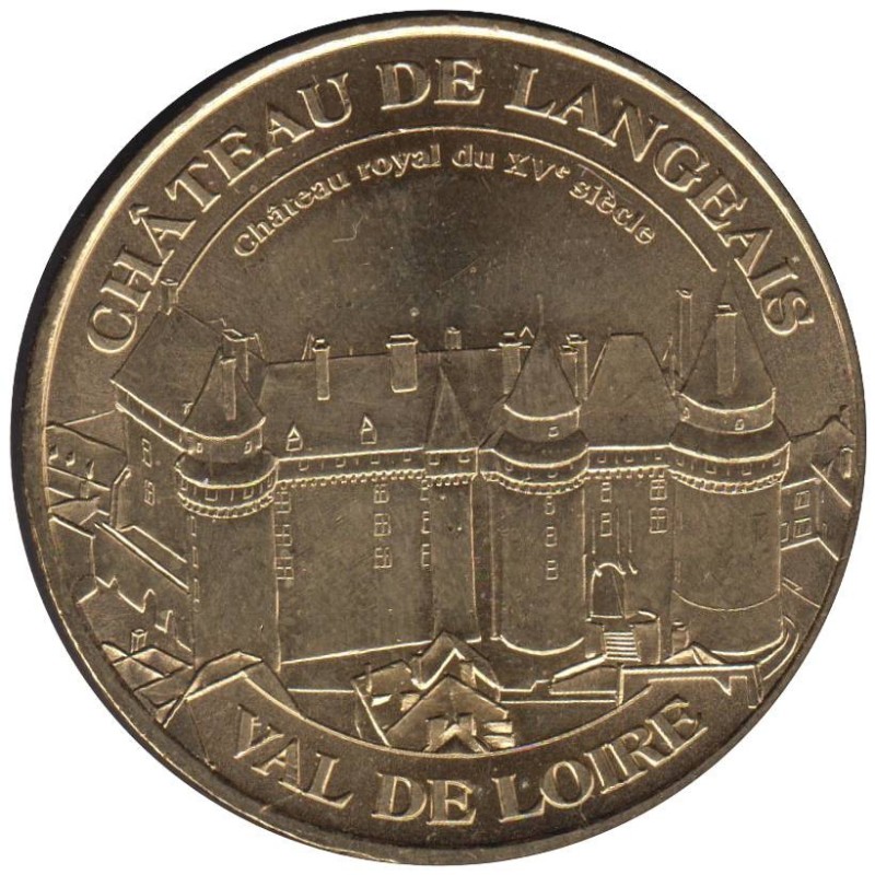 37-0494 - Château de Langeais - Vue aérienne - 2006