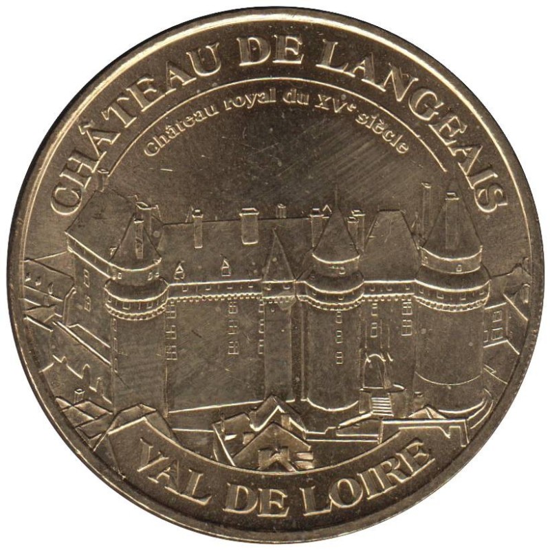 37-0494 - Château de Langeais - Vue aérienne - 2006
