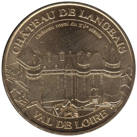37-0494 - Château de Langeais - Vue aérienne - 2006