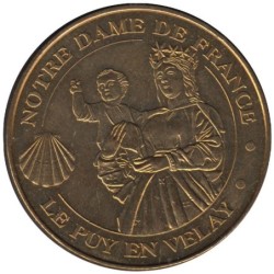 43-1631 - Notre Dame France - Vierge à l'Enfant et la coquille - 2013