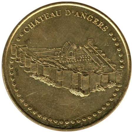 49-0597 - Château d'Angers - Face simple - 2015