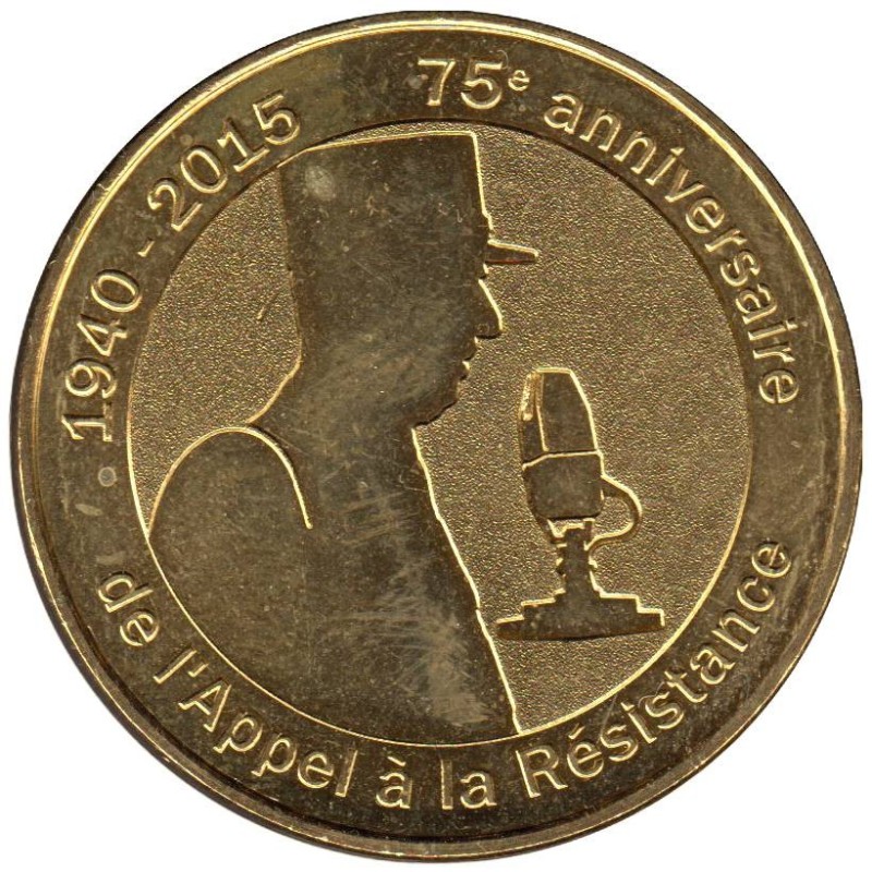 52-2093 - 75e anniv. de l'Appel à la Résistance - 2015