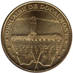 55-1006 - Ossuaire de Douaumont -  2 drapeaux - 2010