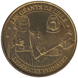 59-0635 - Géants de Lille - Lydéric et Phinaert - 2007