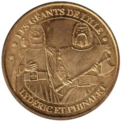 59-0635 - Géants de Lille - Lydéric et Phinaert - 2009