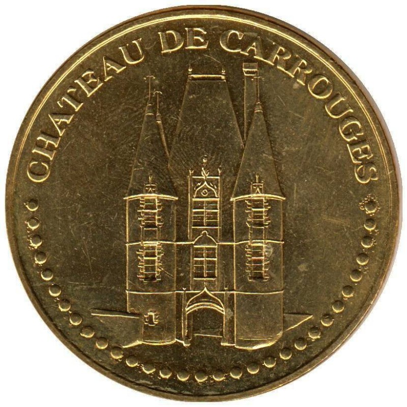 61-0599 - Château de Carrouges - Face simple - 2015