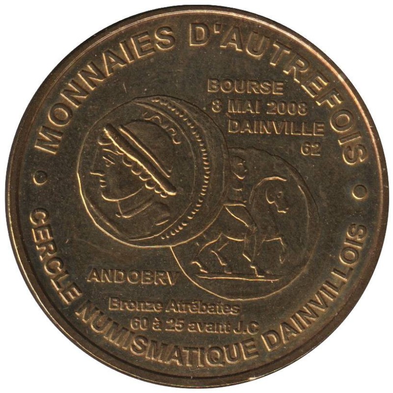 62-0773 - Monnaies autrefois - Bronze Atrebates - 2008
