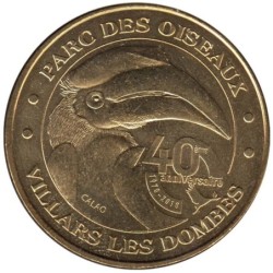01-1034 - Parc des oiseaux - Calao - 40ème - 2010