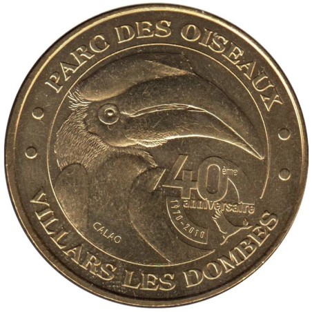 01-1034 - Parc des oiseaux - Calao - 40ème - 2010