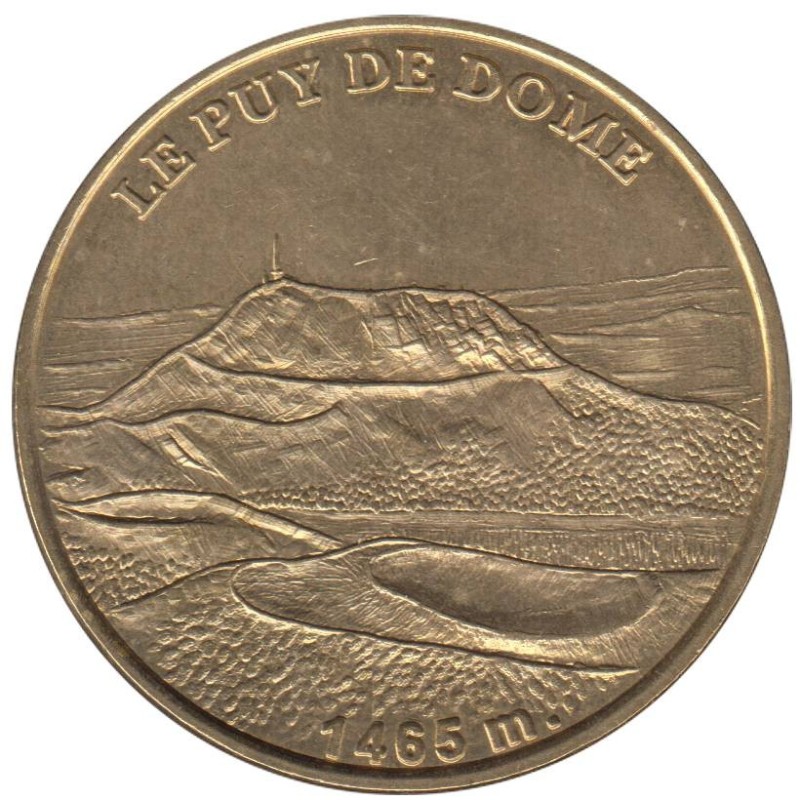 63-0186 - Le Puy de Dôme - Face simple - 1998