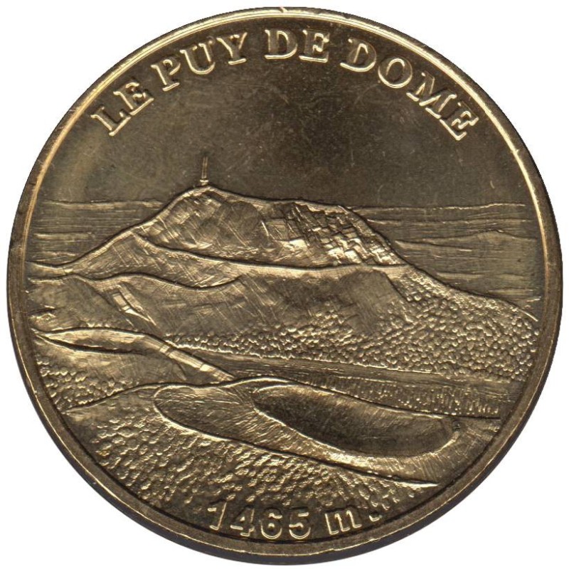 63-0186 - Le Puy de Dôme - Face simple - 2008