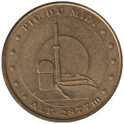 65-0209 - Pic du Midi - L'antenne le télescope - 2003