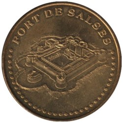 66-0532 - Fort de Salses - Face simple - 2010