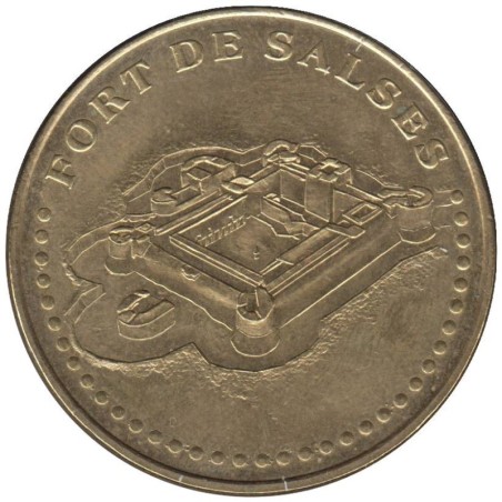 66-0532 - Fort de Salses - Face simple - 2011 66-0532 - Fort de Salses - Face simple - 2011