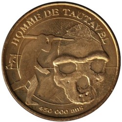66-0664 - Homme de Tautavel - 450 000 ans - 2010