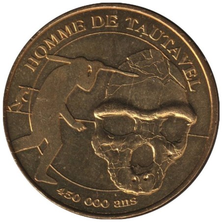66-0664 - Homme de Tautavel - 450 000 ans - 2010 66-0664 - Homme de Tautavel - 450 000 ans - 2010
