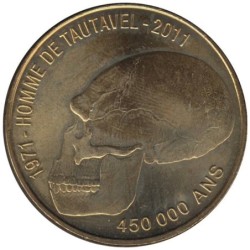 66-1161 - Homme de Tautavel - 450 000 ans - 2011