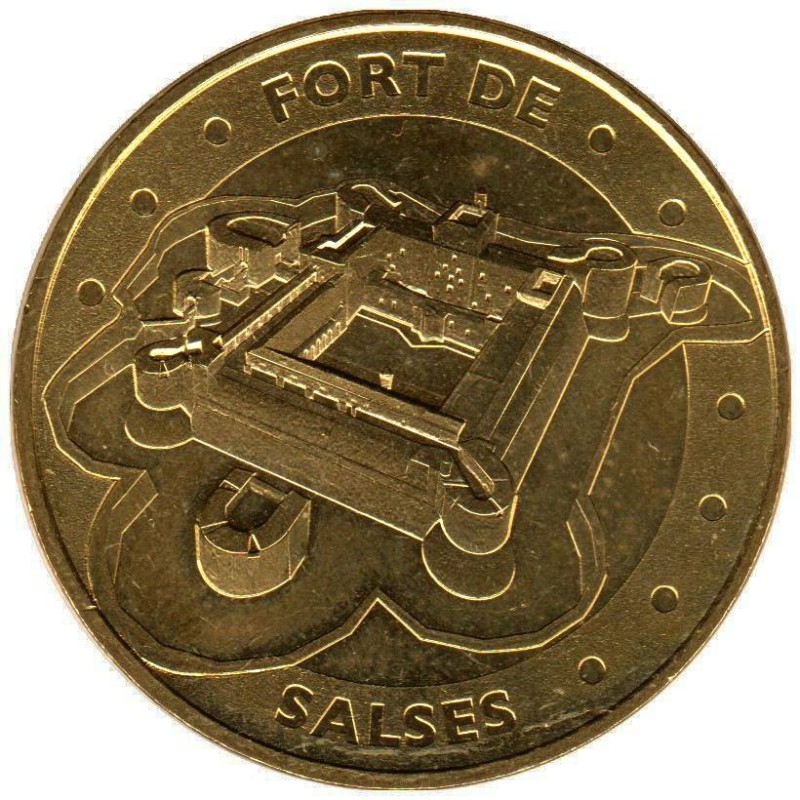 66-1399 - Fort de Salses - Face cerclée - 2015 66-1399 - Fort de Salses - Face cerclée - 2015
