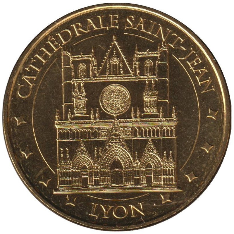69-1342 - Lyon Cathédrale Saint-Jean La façade - 2017
