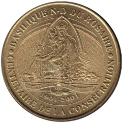 65-0202 - Lourdes 1901-2001 - Basilique - 2001