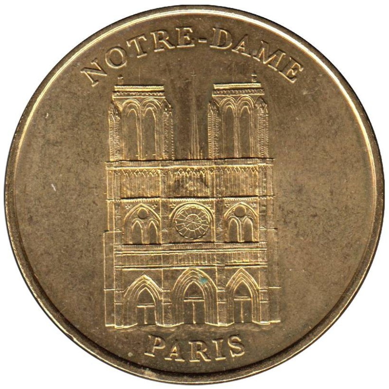 75-0239 - Paris - Notre-Dame Façade Face simple - 1998 75-0239 - Paris - Notre-Dame Façade Face simple - 1998