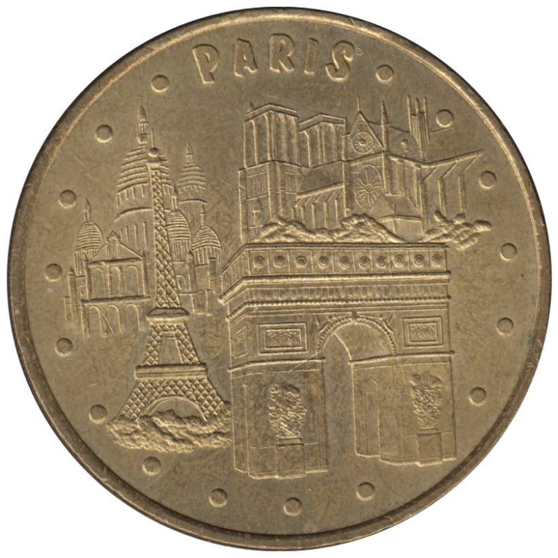 75-0271 - Paris - Les 4 monuments - 2001
